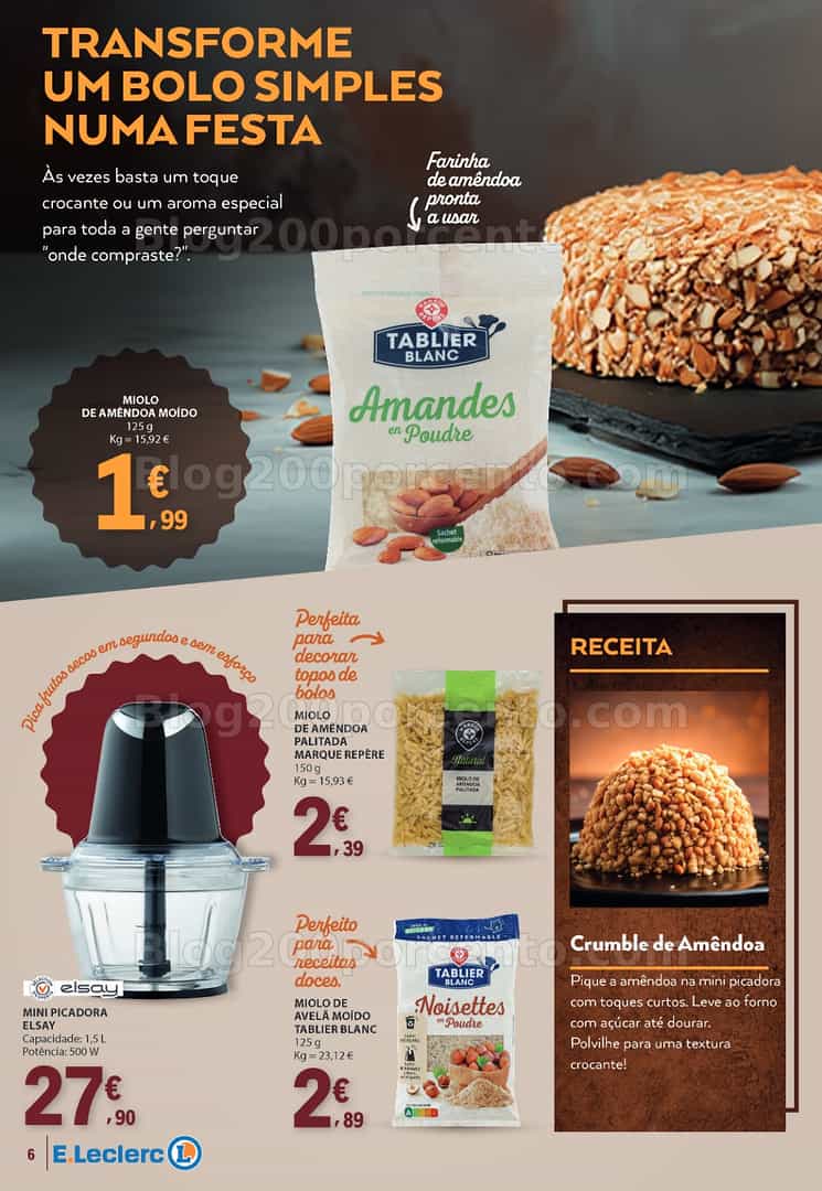 Antevisão Folheto E-LECLERC Especial Marcas Próprias Promoções de 1 a 31 março